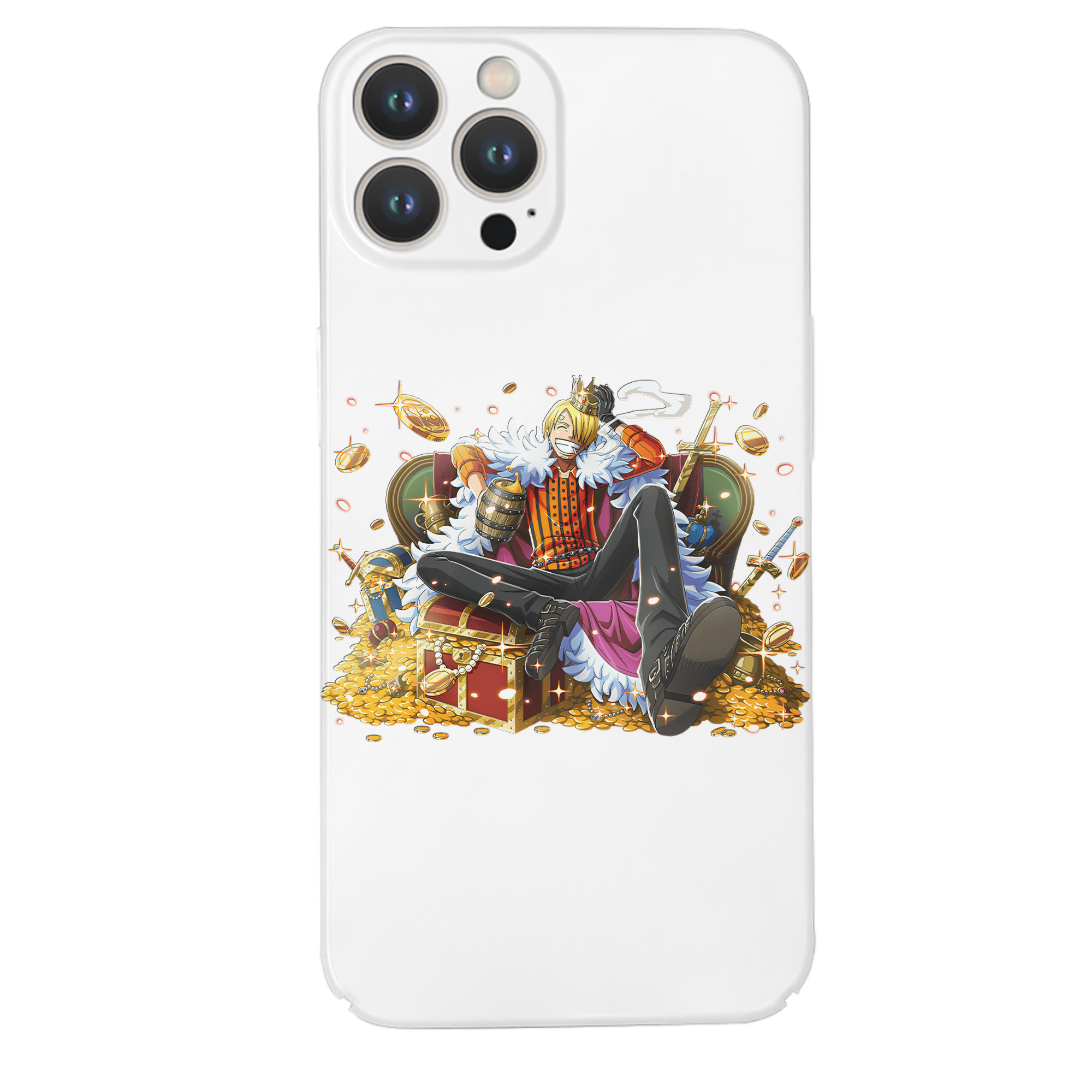 （画像用） ワンピース サンジ ONE PIECE Sanji 【iPhone 14シリーズ対応】ハードケース